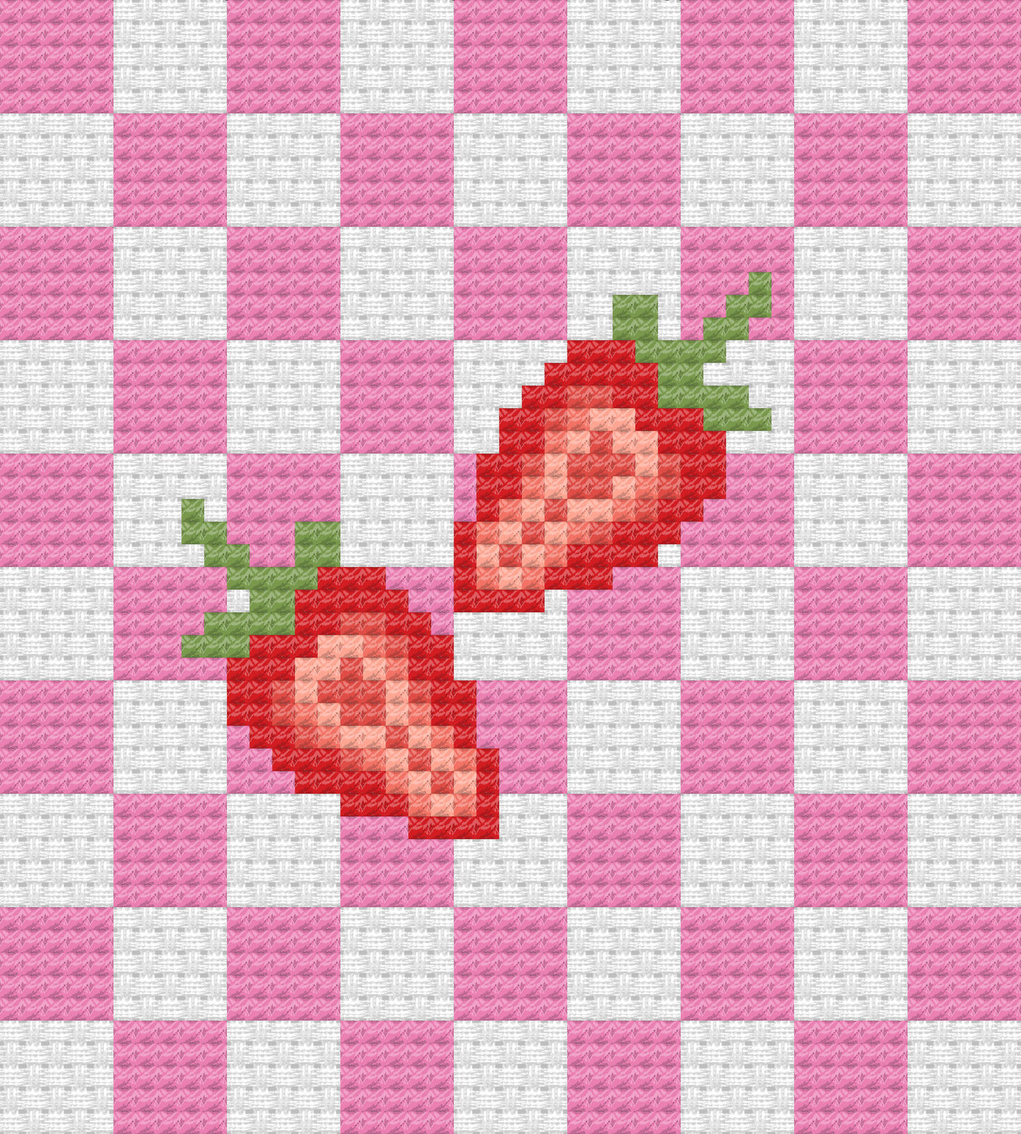 Strawberry Picnic Pattern Download